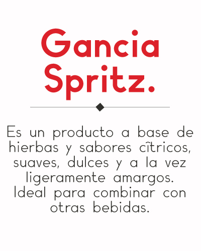 Gancia Spritz - Base de hiervas y sabores citricos