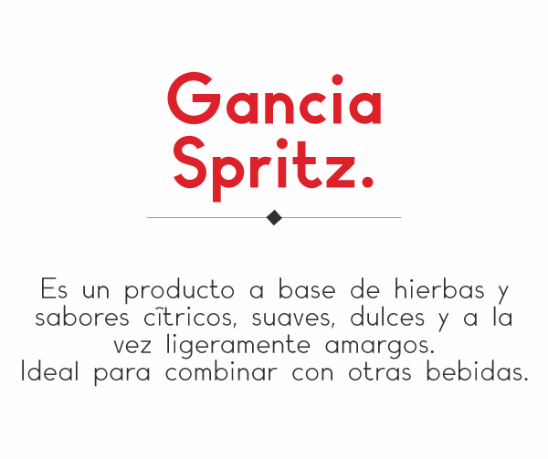 Gancia Spritz - Base de hiervas y sabores citricos